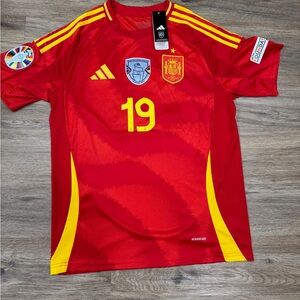 2024 Euro League Lamine Yamal Jersey